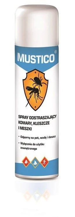 Mustico, spray odstraszający komary, kleszcze i meszki 