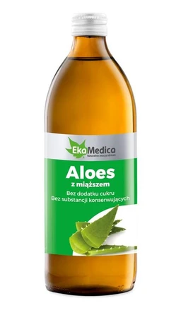 EkaMedica, Aloes z miąższem, sok 