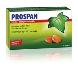 Prospan 26 mg pastylki miękkie 