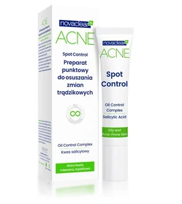 Novaclear Acne, preparat punktowy do osuszania zmian trądzikowych 