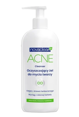 Novaclear Acne, oczyszczający żel do mycia twarzy 