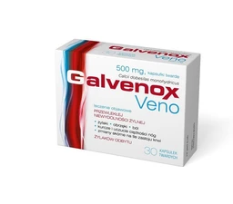 Galvenox Veno 500 mg kapsułki twarde 