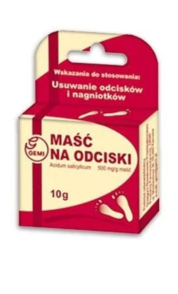 Maść na odciski Gemi 500 mg/g maść 