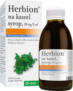 Herbion na kaszel 30 mg/5 ml syrop 