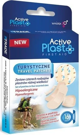 ActivePlast Firstaid, plastry turystyczne 