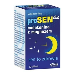 proSEN Duo melatonina z magnezem 120 mg+1 mg tabletki 