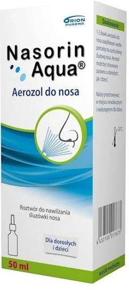 Nasorin Aqua aerozol do nosa, roztwór 