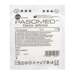 Pasomed, gaza jałowa, 1 m2, 17 nitkowa 