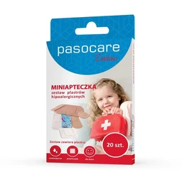 Pasocare, zestaw plastrów hipoalergicznych, miniapteczka 