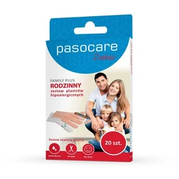 Pasocare, rodzinny zestaw plastrów hipoalergicznych 