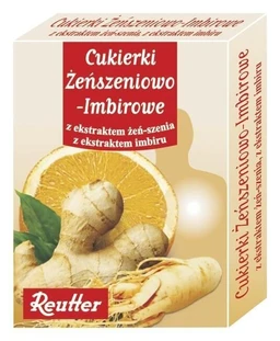 Cukierki żeńszeniowo-imbirowe Reutter 