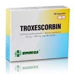 Troxescorbin 50 mg+200 mg kapsułki 