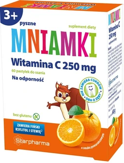 Mniamki Witamina C 250 mg pastylki do ssania 