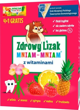 Zdrowy lizak Mniam-Mniam z witaminami 