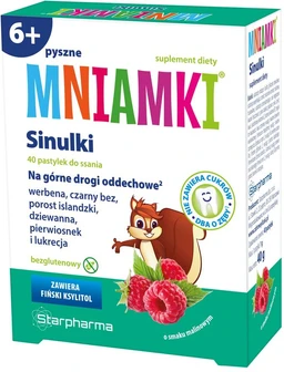 Mniamki Sinulki pastylki do ssania 