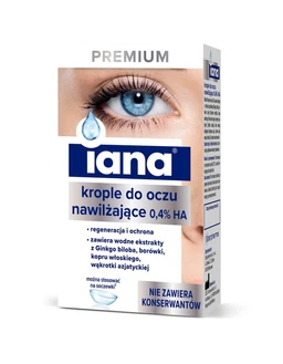 IANA Premium 0,4% HA krople do oczu 