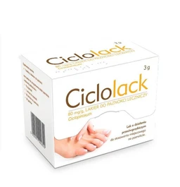 Ciclolack 80 mg/g lakier do paznokci, leczniczy 