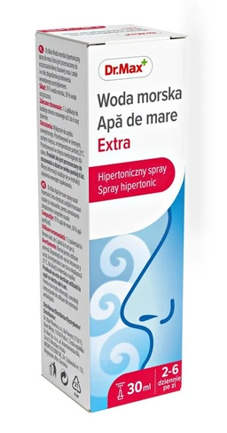 Woda morska Extra Dr.Max, spray hipertoniczny 