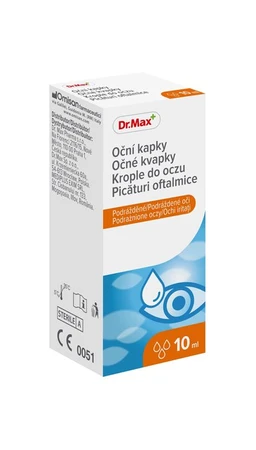 Podrażnione oczy Dr.Max, krople do oczu 