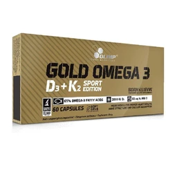 Olimp Gold Omega 3 D3+K2 Sport Edition, suplement diety 