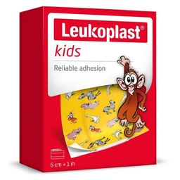 Leukoplast Kids, plaster z opatrunkiem, 6 cm x 1 m 