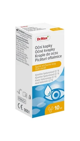 Suche oczy Dr.Max, krople do oczu 