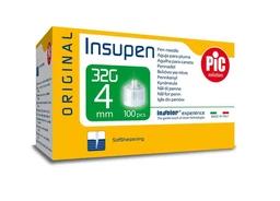 Insupen 32G 4mm, igły do penów insulinowych Original 