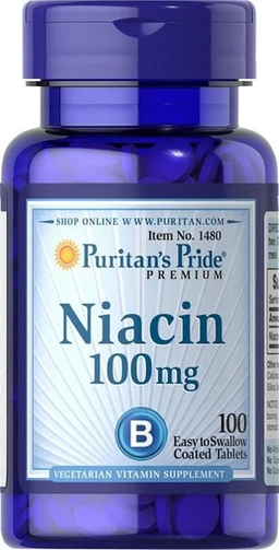 Niacin 100 mg tabletki powlekane 