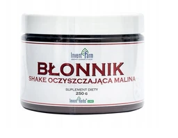 Błonnik Shake Oczyszczająca Malina proszek 