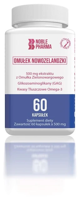 Noble Pharma Omułek Nowozelandzki kapsułki 