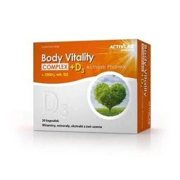 Body Vitality Complex + D3 kapsułki 