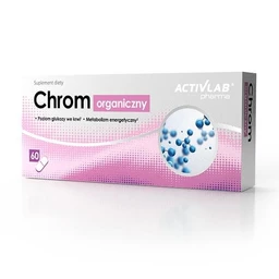 Activlab Chrom organiczny 16 mg+200 µg kapsułki 