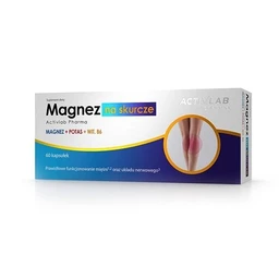 Activlab Magnez na skurcze 150 mg+75 mg+0,7 mg kapsułki 