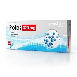 Activlab Potas 320 mg kapsułki 