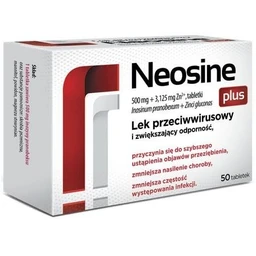 Neosine Plus 500 mg + 3,125 mg Zn2+ tabletki 