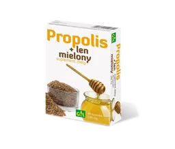 GAL Propolis + len mielony 450 mg+5 mg kapsułki 