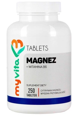 MyVita Magnez + Witamina B6 72 mg+1,4 mg tabletki 