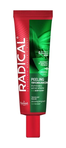 Radical peeling trychologiczny do skóry głowy stymulujący wzrost włosów 