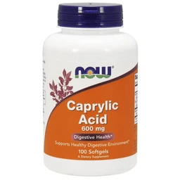 Now Foods Caprylic Acid, suplement diety 