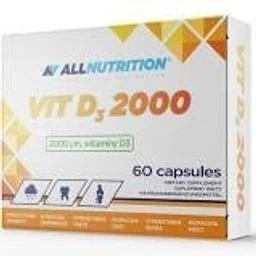 Allnutrition Vit D3 2000 50 µg kapsułki 