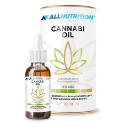 Allnutrition 15% CBD Cannabi Oil , olej z konopi 