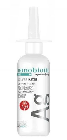 Nanobiotic Med Silver Katar, spray 