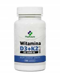 MedFuture Witamina D3+ K2 MK-7 100 µg+50 µg tabletki 