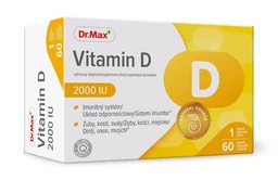 Vitamin D 2000 IU Dr.Max, suplement diety 