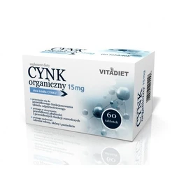 Cynk organiczny 15 mg tabletki 