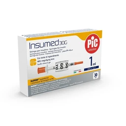 PIC Insumed 1,0ML 30G 12,7mm, strzykawka 