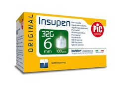 PIC Insupen 32G 6mm, igły do penów 