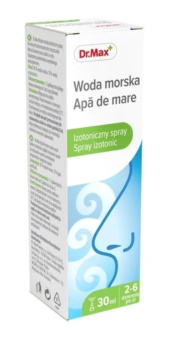 Woda Morska, Dr.Max, izotoniczny spray do nosa 