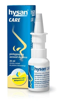 hysan CARE aerozol do nosa, roztwór 