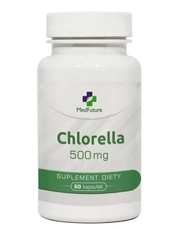 Chlorella 500 mg kapsułki 